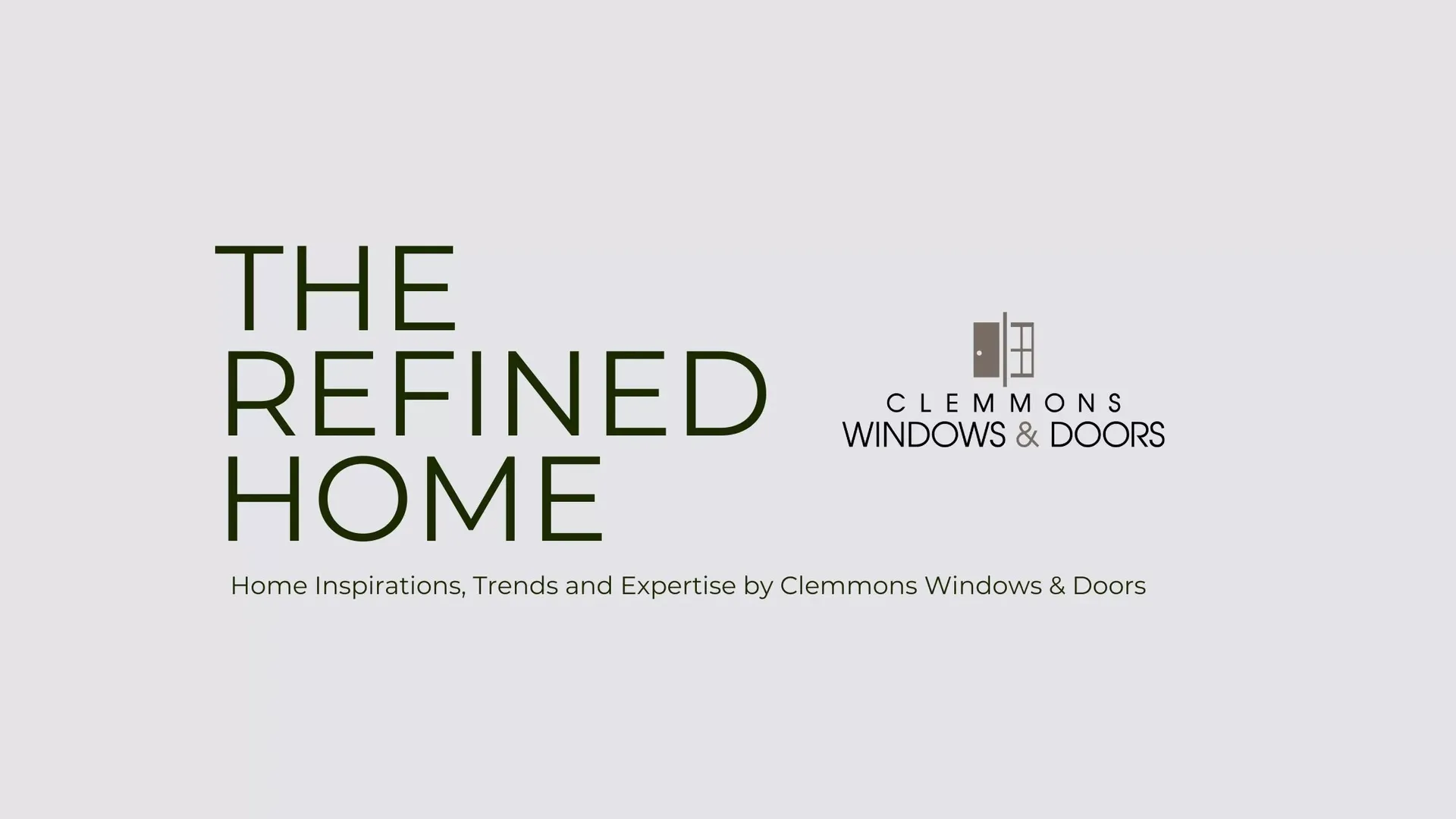 The Refined Home Home Inspirations Blog Logo